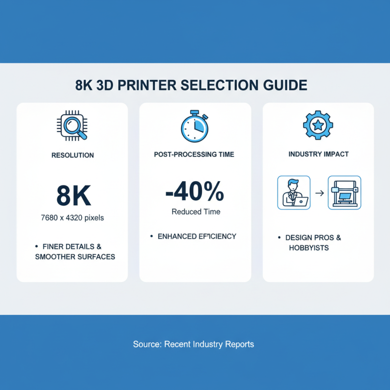 How to Choose the Best 8K 3D Printer for Your Needs?