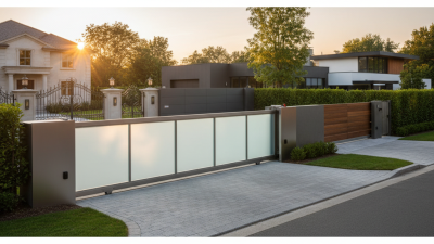 Top 10 Sliding Gate Types for Secure and Efficient Access?