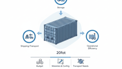 How to Choose the Best 20 Ft Cargo Container for Your Needs?