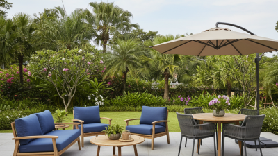 How to Choose the Best Outdoor Furniture in Singapore?