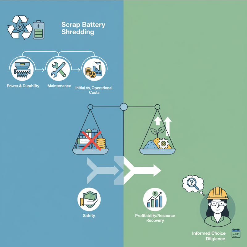 How to Choose the Best Scrap Battery Shredder for Your Needs?