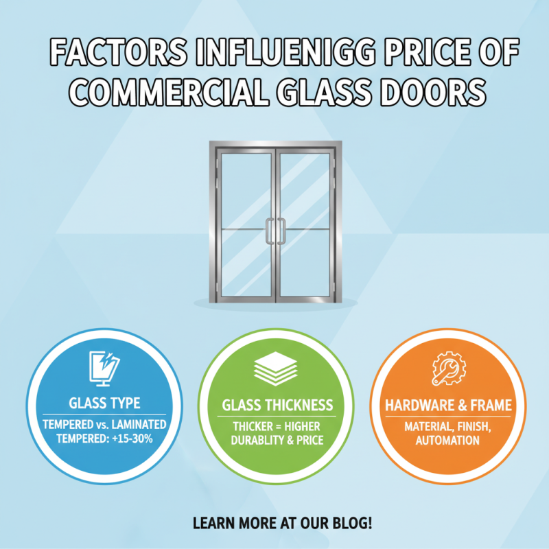 What is the Cost of Commercial Glass Doors for Buyers?