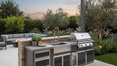 China Top Outdoor Kitchen Cabinets for Modern Homes and Entertaining Solutions?