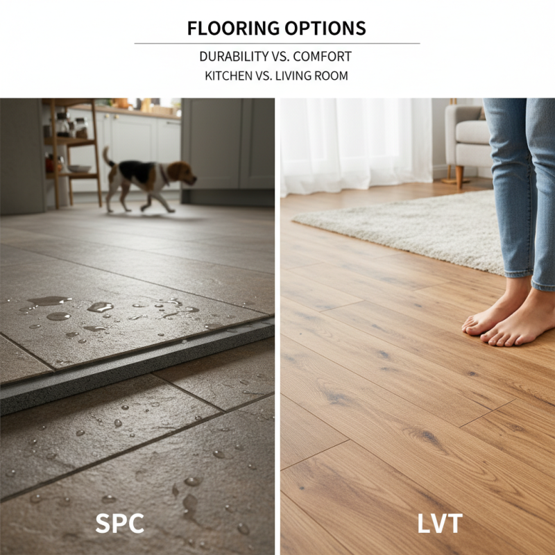 How to Choose Between SPC and LVT Flooring Options?