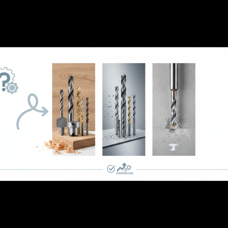 What Type of Drill Bit Should I Use for Each Material?