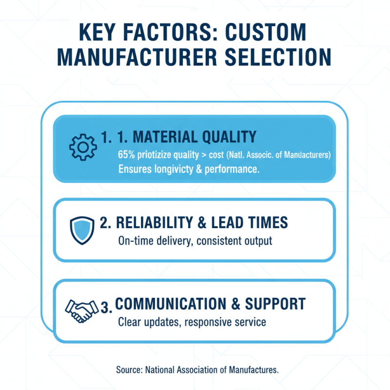 Why Choose a Custom Manufacturer for Your Business Needs?