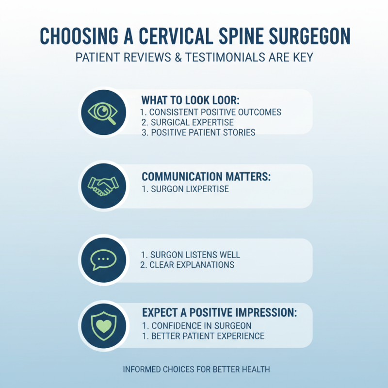 2026 How to Choose the Right Cervical Surgeons for Your Needs?