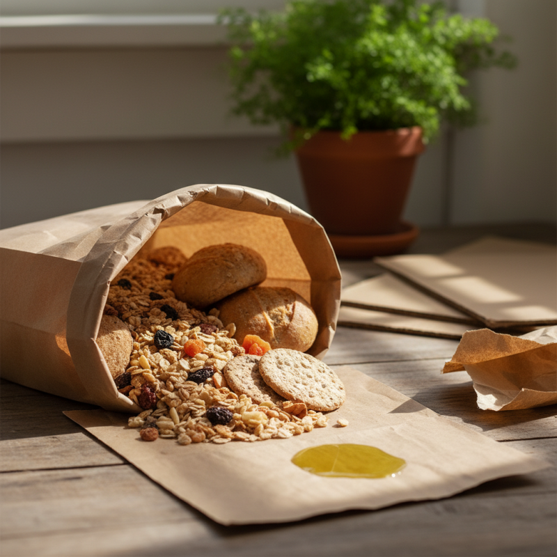 Are brown paper bags environmentally friendly and safe for food?