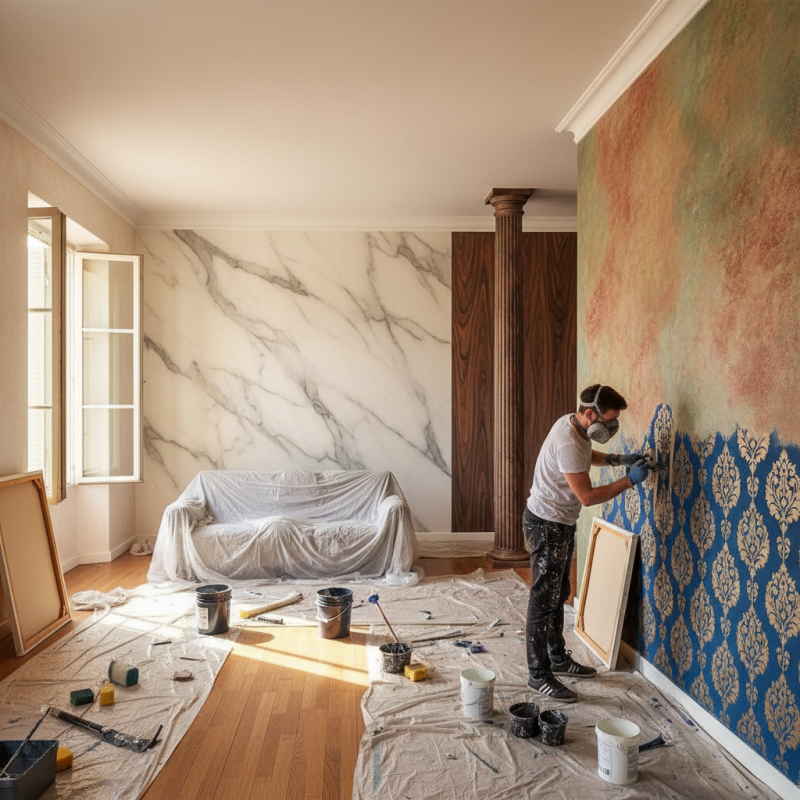 Best Faux Painting Techniques for Stunning Home Makeovers?