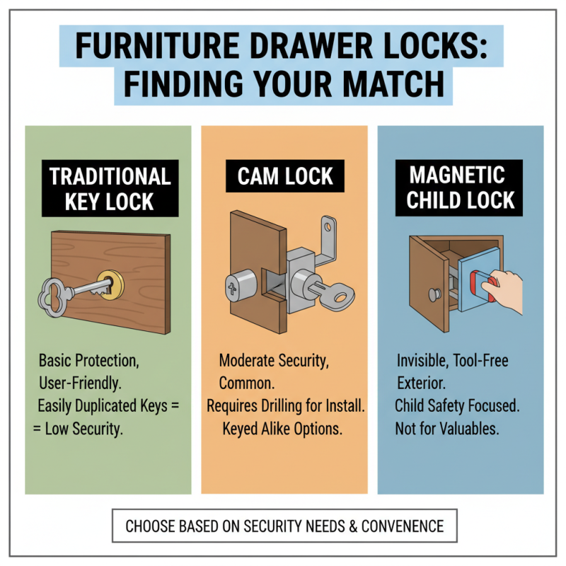 How to Choose the Best Furniture Drawer Locks for Security?