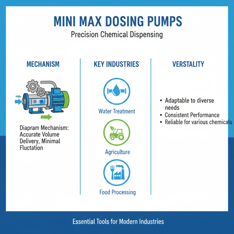 Best Mini Max Dosing Pumps for Accurate Chemical Dispensing?