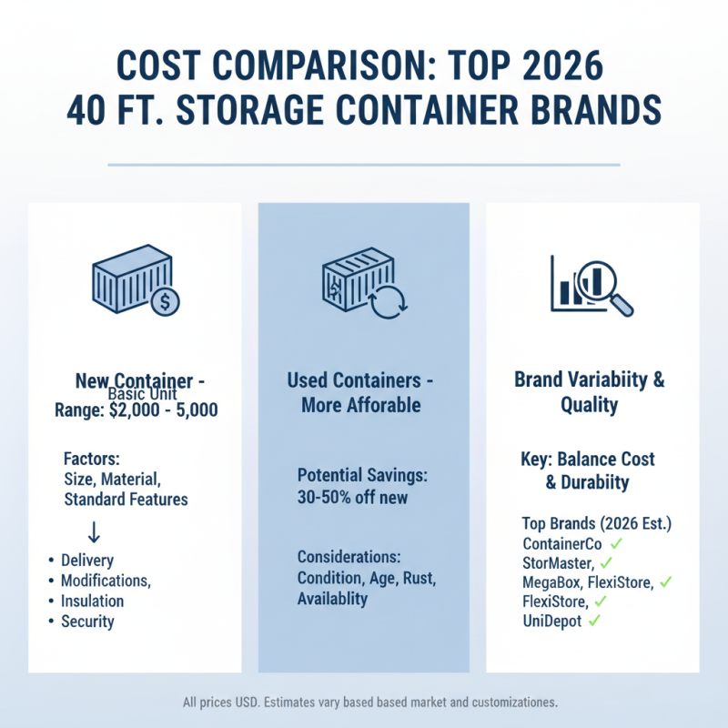 2026 Best 40 ft Storage Container Options for Your Needs?