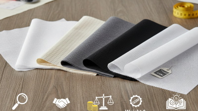 Top 5 Tips for Sourcing Fusible Nonwoven Interlining Fabric?