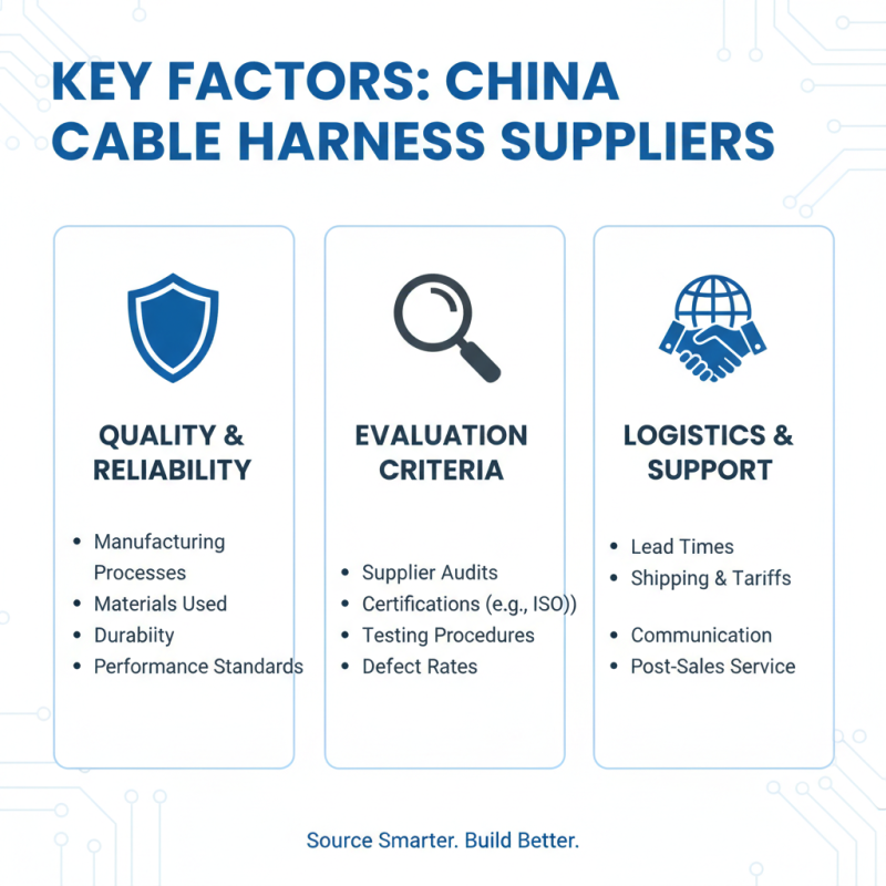 Top China Best Cable Harness Suppliers for Global Buyers?