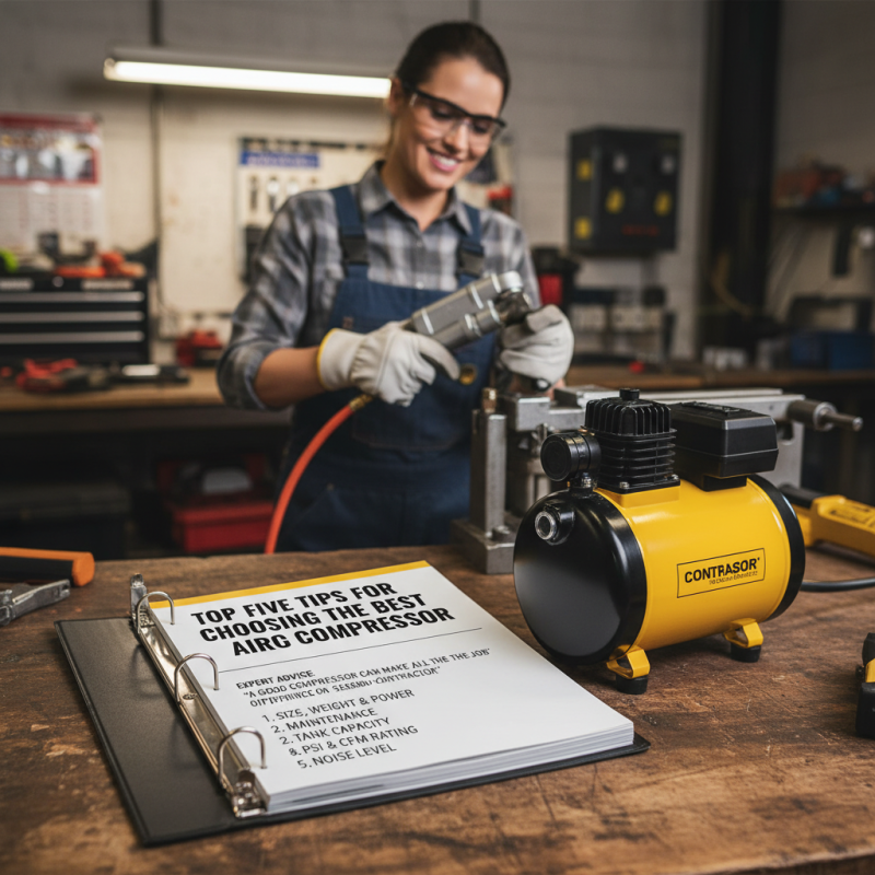 Top 5 Tips for Choosing the Best Portable Air Compressor?