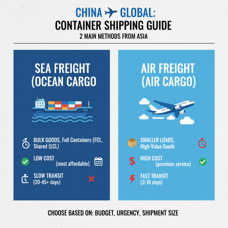 How to Send Container from China Efficiently?