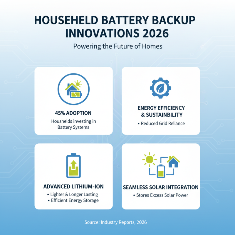 2026 Top Household Battery Backup Innovations for Your Home Use?