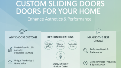 Top Tips for Choosing Custom Sliding Doors for Your Home?