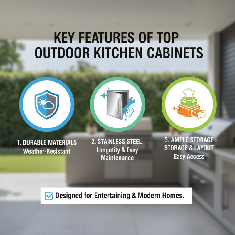 China Top Outdoor Kitchen Cabinets for Modern Homes and Entertaining Solutions?