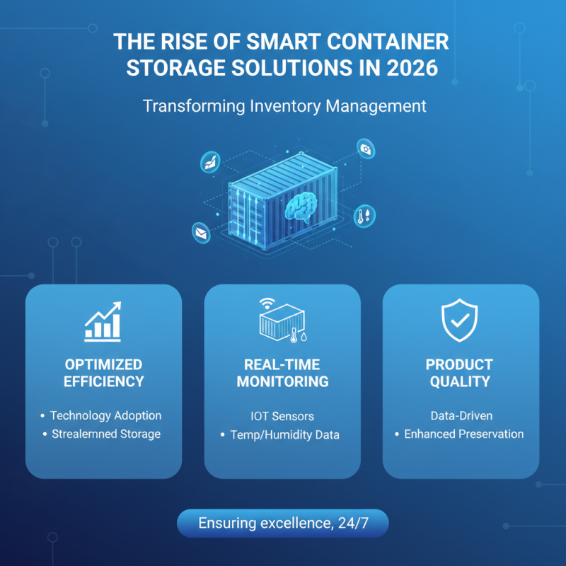 2026 Top Trends in Container Storage Units for Modern Businesses?