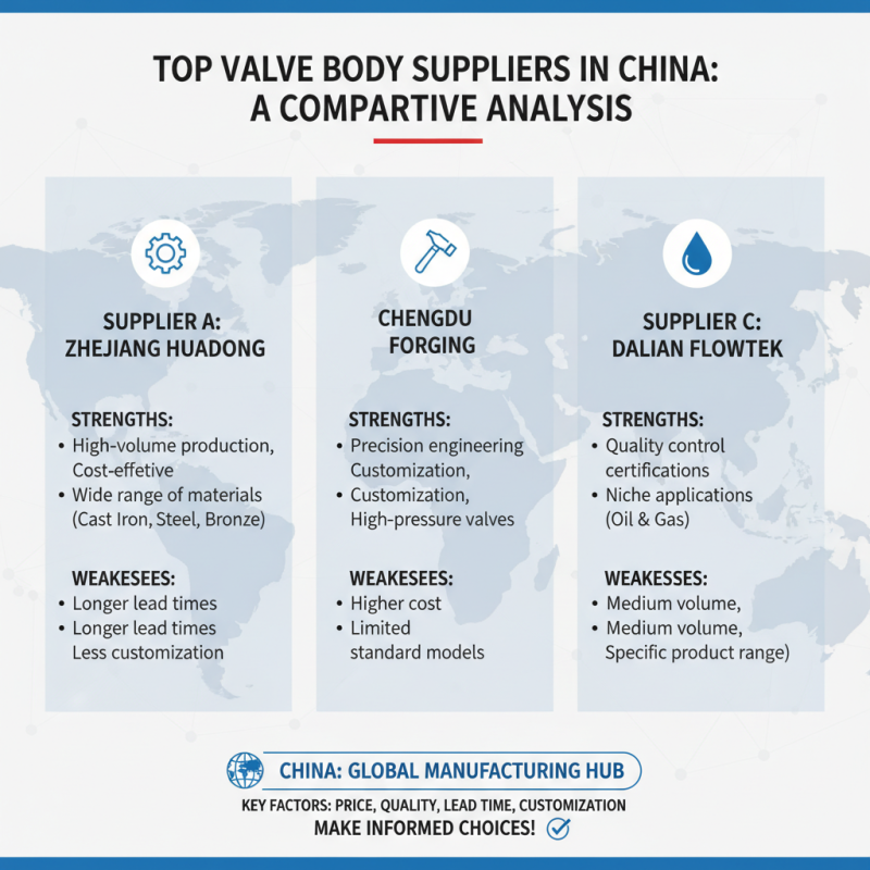Top Quality Valve Body Suppliers in China for Global Buyers?