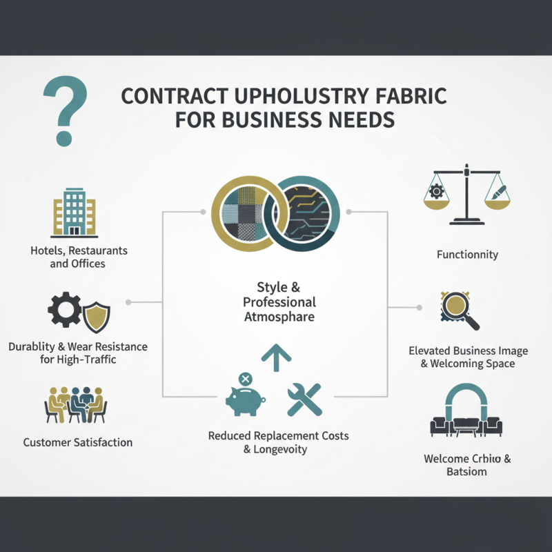 Why Choose Contract Upholstery Fabric for Your Business Needs?