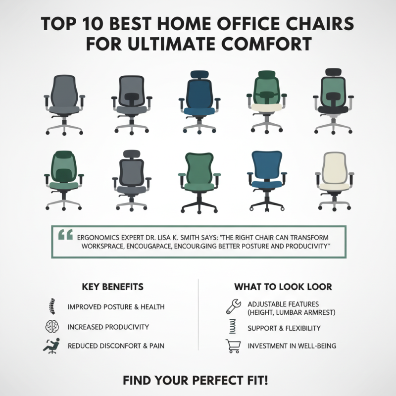 Top 10 Best Home Office Chairs for Ultimate Comfort