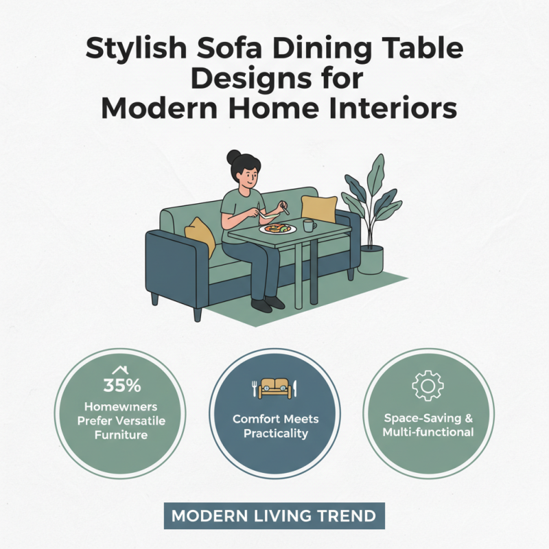 Best Sofa Dining Table Designs for Your Home Style?