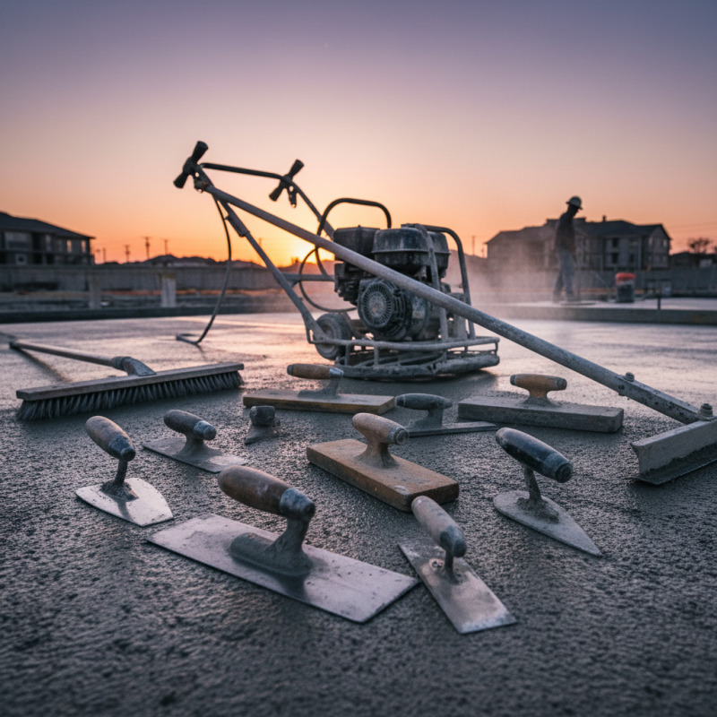 Essential Concrete Finishing Tools Every Contractor Needs?