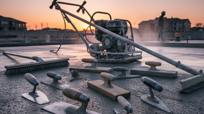 Essential Concrete Finishing Tools Every Contractor Needs?