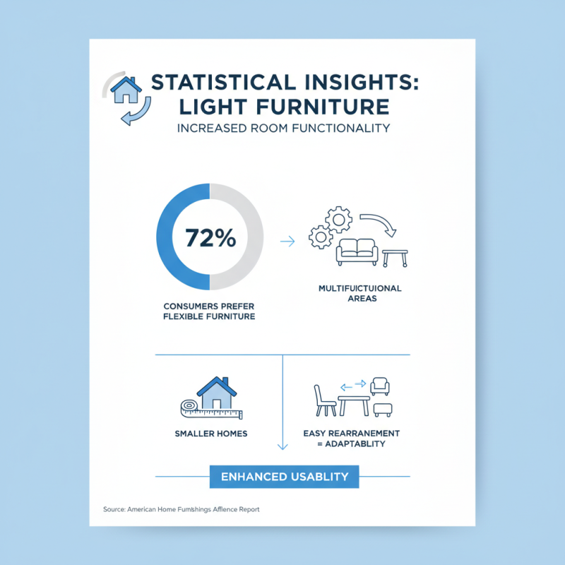 Why Light Furniture is Essential for Modern Living Spaces?