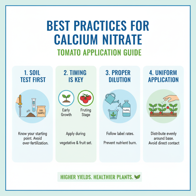 2026 How to Use Calcium Nitrate for Growing Tomatoes?