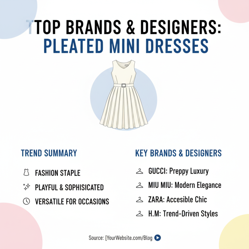 Top 10 Pleated Mini Dresses You Need to Know About?