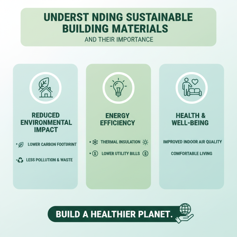 Top 10 Innovative Sustainable Building Materials for 2026?