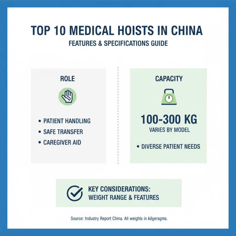Top 10 Medical Hoists in China for Efficient Patient Handling?