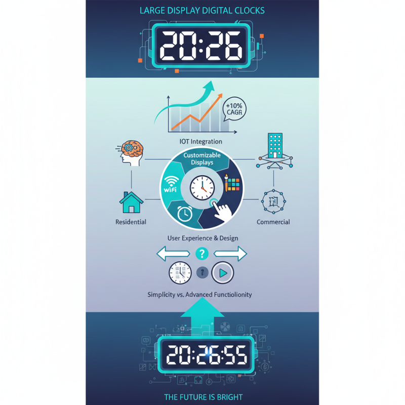 Top Large Display Digital Clock Trends for 2026 Are You Ready?