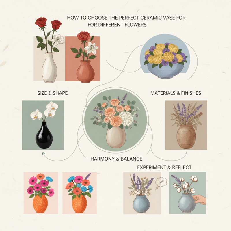How to Choose the Perfect Ceramic Vase for Different Flowers?