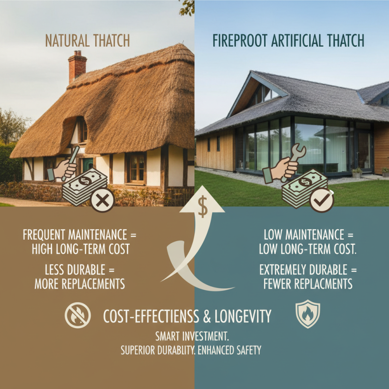 Top Benefits of Fireproof Artificial Thatch for Your Projects?