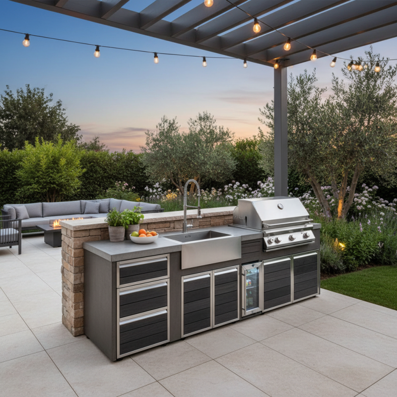 China Top Outdoor Kitchen Cabinets for Modern Homes and Entertaining Solutions?