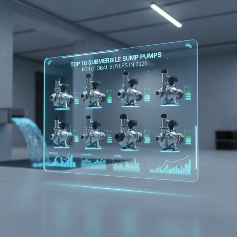 Top 10 Submersible Sump Pumps for Global Buyers in 2026?