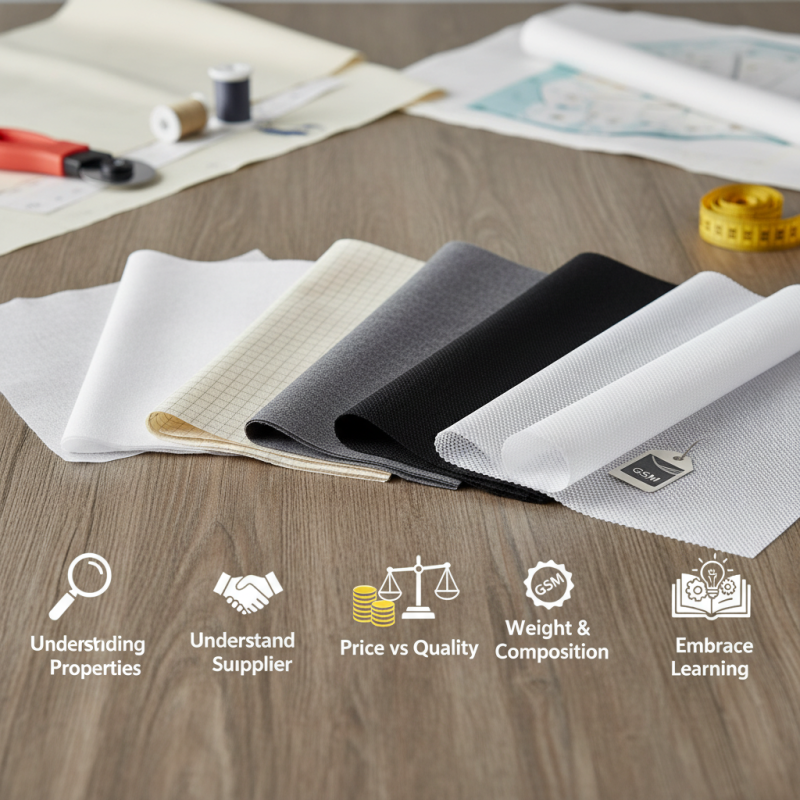 Top 5 Tips for Sourcing Fusible Nonwoven Interlining Fabric?