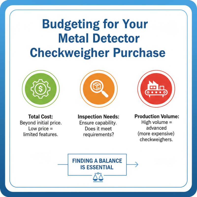 How to Choose the Best Metal Detector Checkweigher for Your Needs?