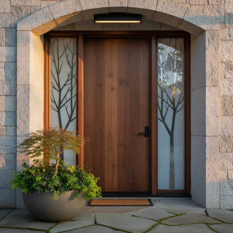 2026 Best Wood and Glass Front Door Designs for Your Home?