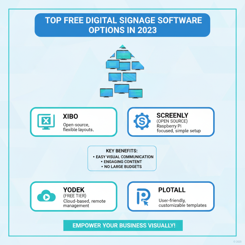 What Are the Best Free Digital Signage Software Options?