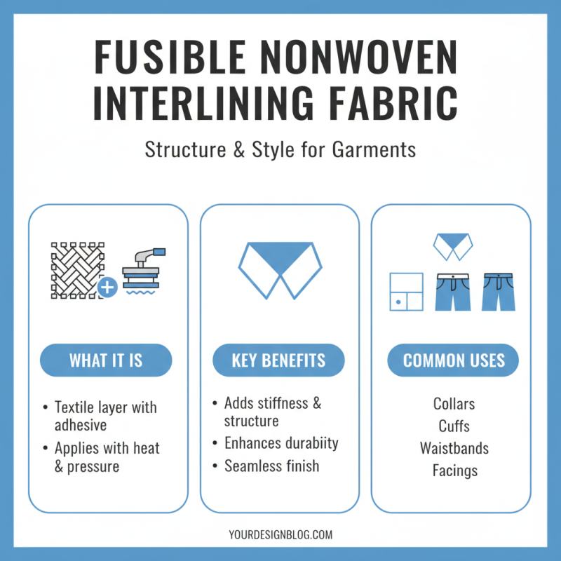 Top 5 Tips for Sourcing Fusible Nonwoven Interlining Fabric?