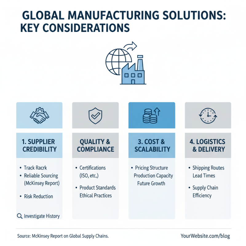 Top 5 Manufacturing Solutions Tips for Global Buyers?