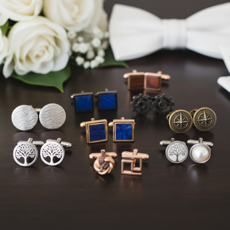 Top 10 Grooms Cufflinks You Must Consider for Your Wedding Day?