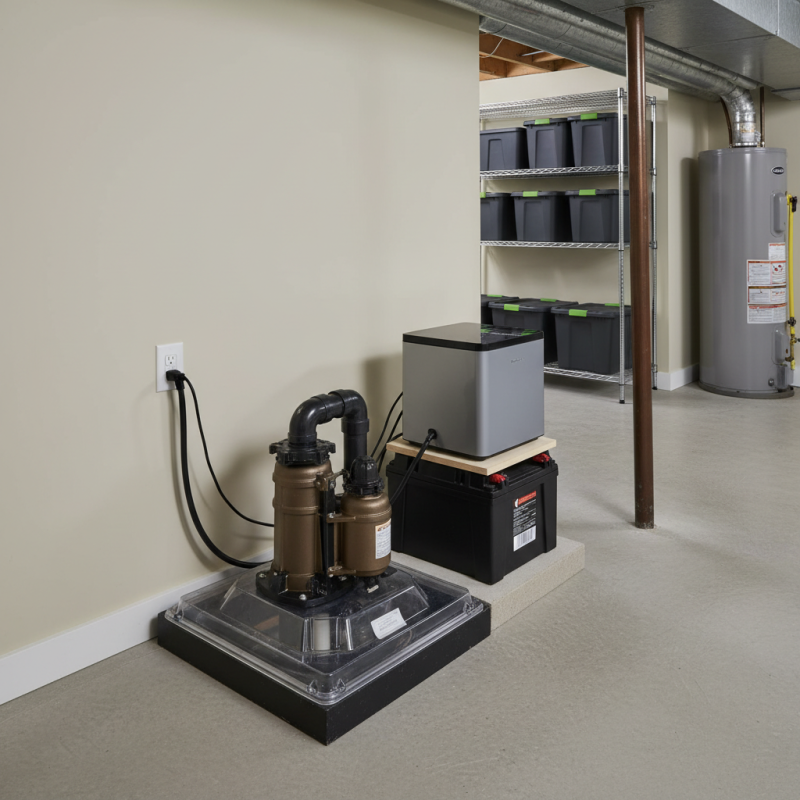 How to Choose a Sump Pump with Battery Backup for Your Home?