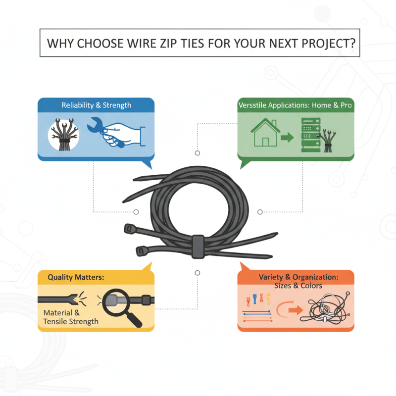 Why Choose Wire Zip Ties for Your Next Project?