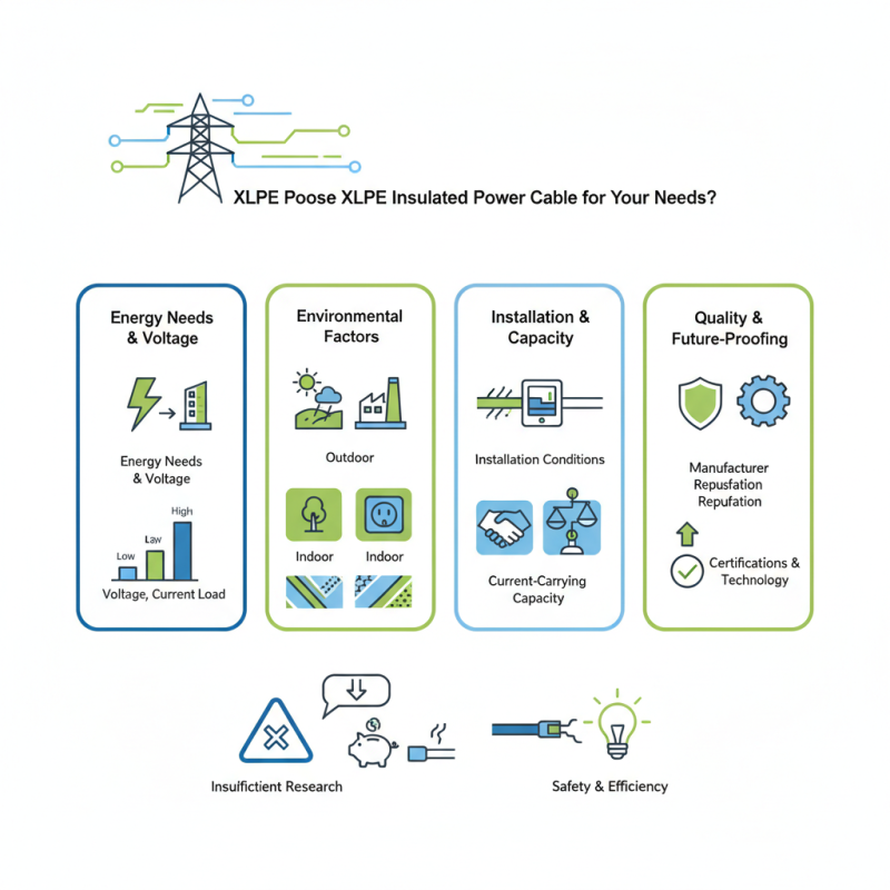 How to Choose the Right Xlpe Insulated Power Cable for Your Needs?